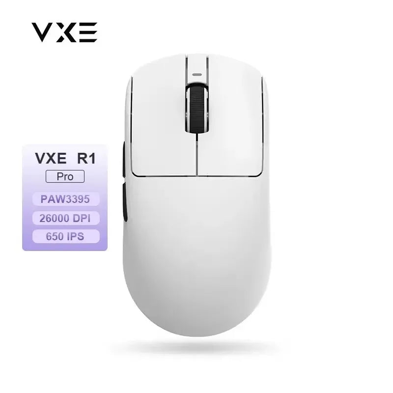 Vxe Dragonfly R1 series Wireless Mouse R1 Se Light Weight Paw3395 Nordic52840 2khz Smart Speed X Low Delay Fps Game Mouse Gift