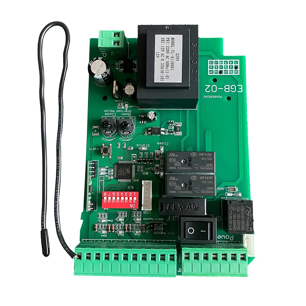 Ouvre-porte coulissante AC220V /AC230V, Circuit imprimé universel sensible, moteur de porte coulissante, carte de commande électronique principale
