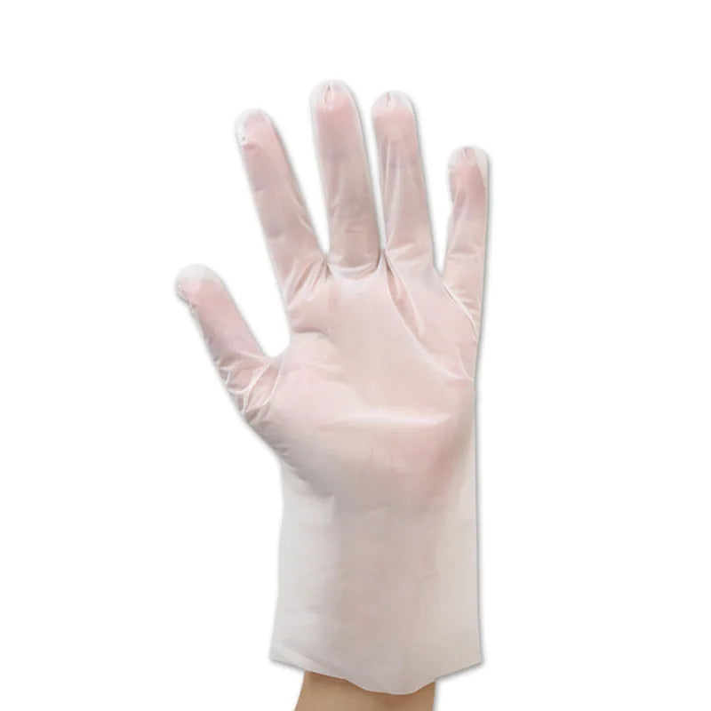 100 gants jetables en TPE, gants de vaisselle imperméables, gants de nettoyage ménager, gants résistants à l'huile