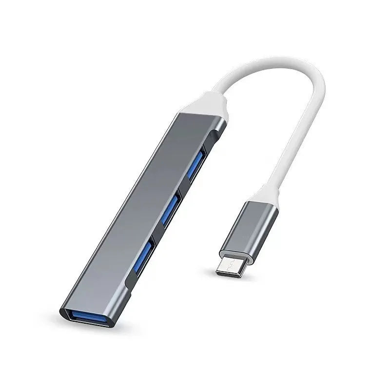 USB HUB Extender 4 Port Splitter Adapter OTG Docking Station For Phone Macbook Pro 13 15 Air PC Laptop Computer Hub
