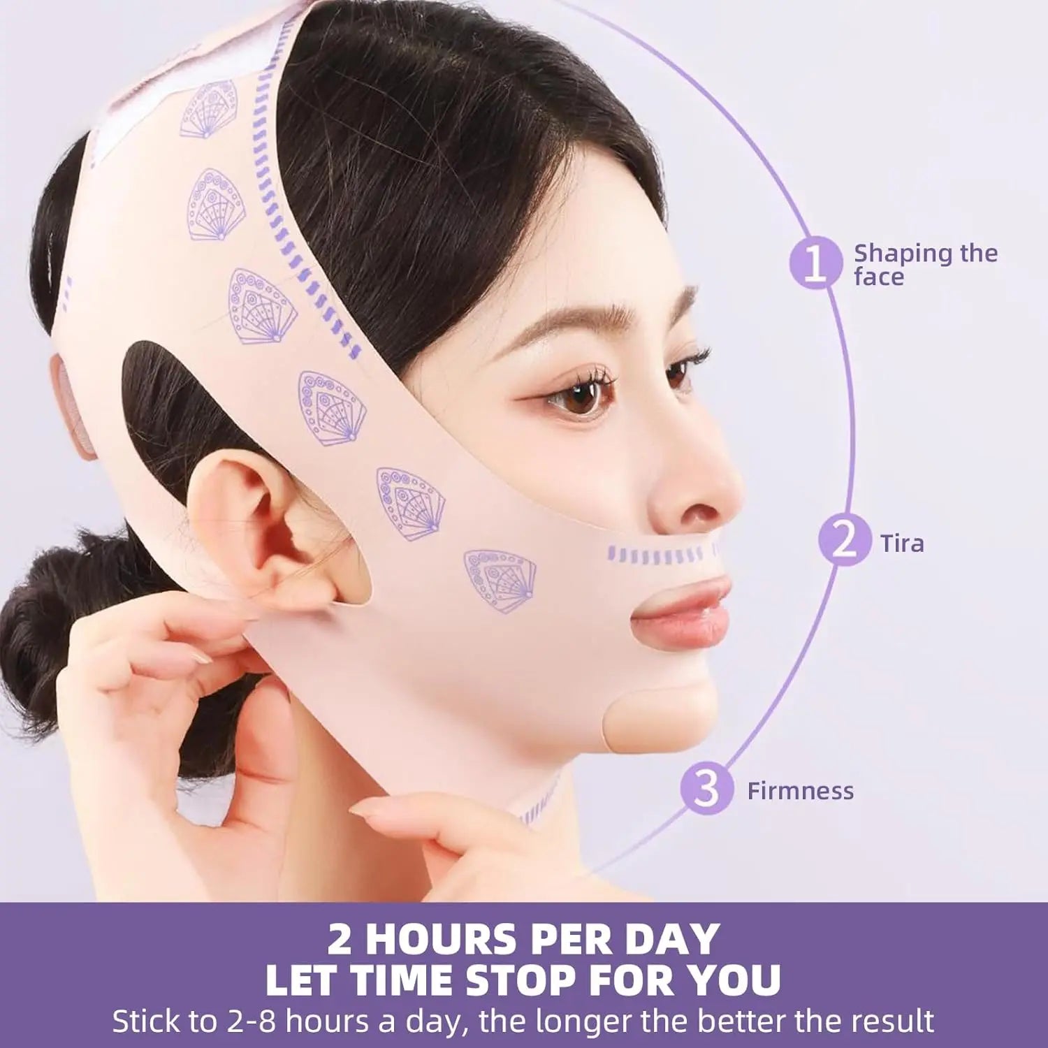 Chin Cheek Slimming Bandage V Shaper V Line Lifting Mask Face Lifting Anti Wrinkle Strap Sleeping Mask Beauty Health Reusable