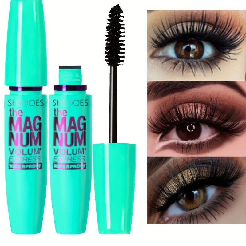 Mascara recourbant 4D – Allongeant, résistant à l'eau et à la transpiration, longue tenue, sans bavure, unisexe, doux, certifié