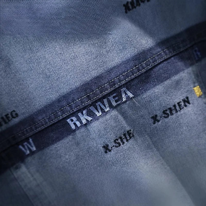 Nouvelle veste en jean décontractée pour bébé enfant avec poche, style classique, pour petit garçon. Tenues vintage avec veste en jean bleue