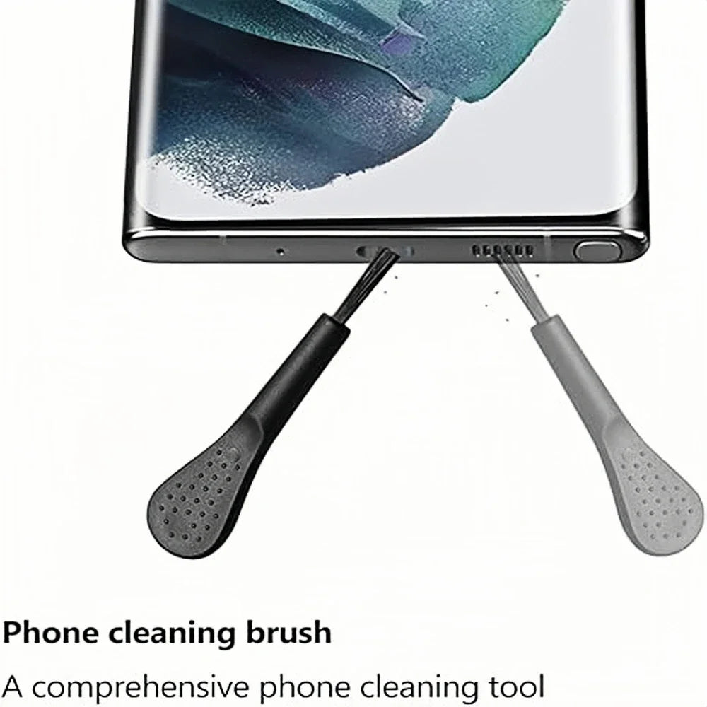 Lot de 4 bouchons anti-poussière USB-C avec brosse de nettoyage, pour ports de charge et téléphones Samsung, Xiaomi et tous les modèles de type C