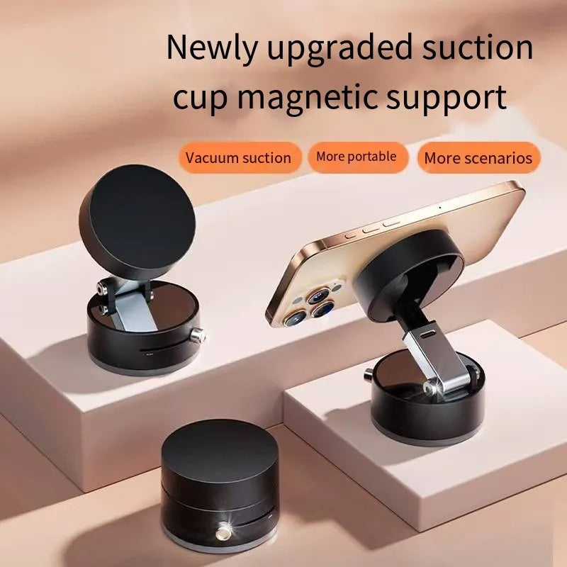 Support magnétique pour téléphone portable de voiture 2025 - Nouveau modèle à ventouse et fixation par vide - Support de téléphone portable spécialement conçu pour les voitures