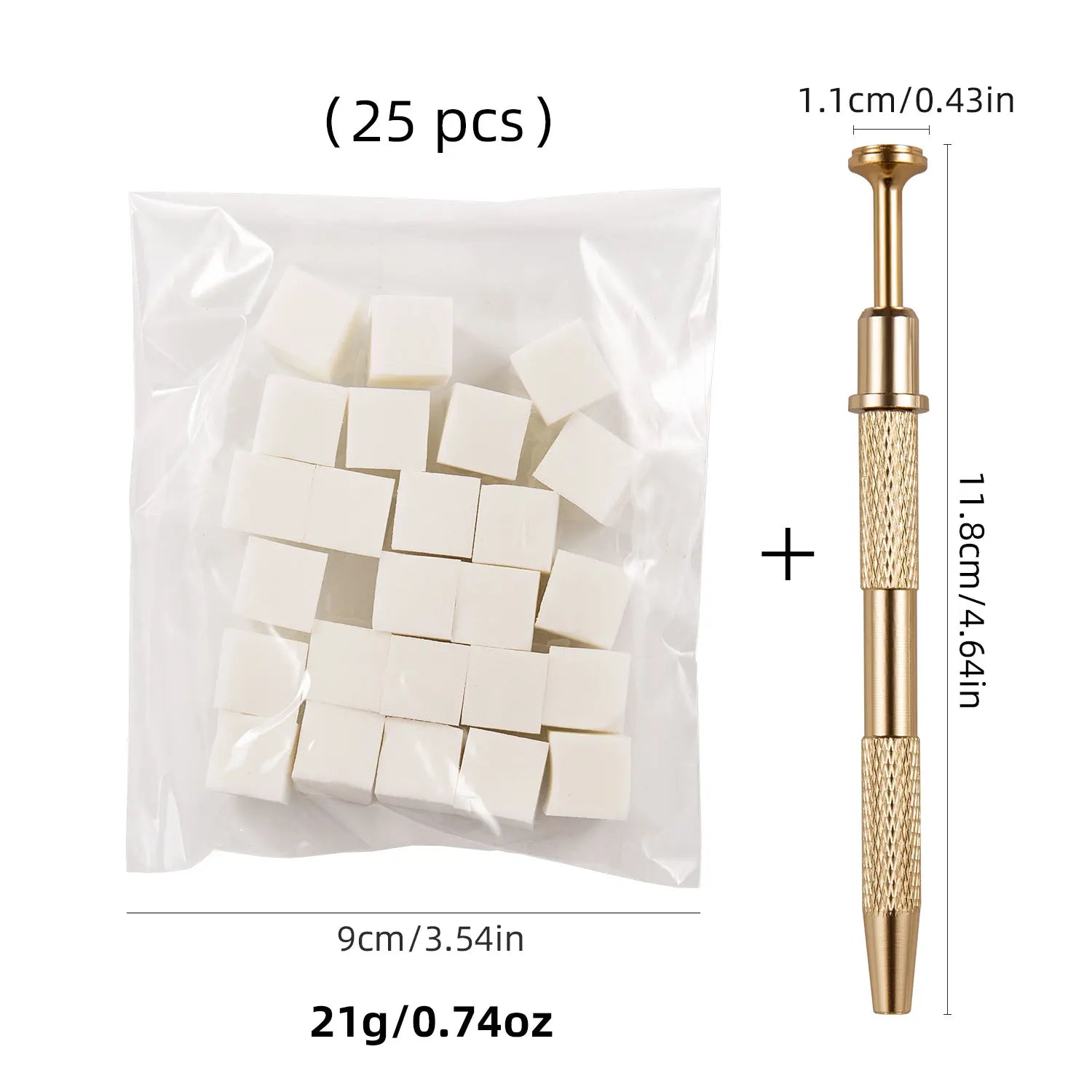 50/25 pièces Ensemble D'éponge D'art D'ongle Manucure BRICOLAGE Créatif Éponge À Ongles Pince Outil Éponge Dégradé Outils D'art D'ongle Accessoires De Manucure