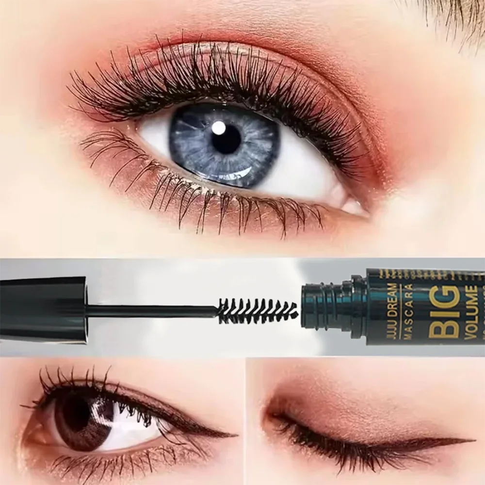 Mascara recourbant 4D – Allongeant, résistant à l'eau et à la transpiration, longue tenue, sans bavure, unisexe, doux, certifié