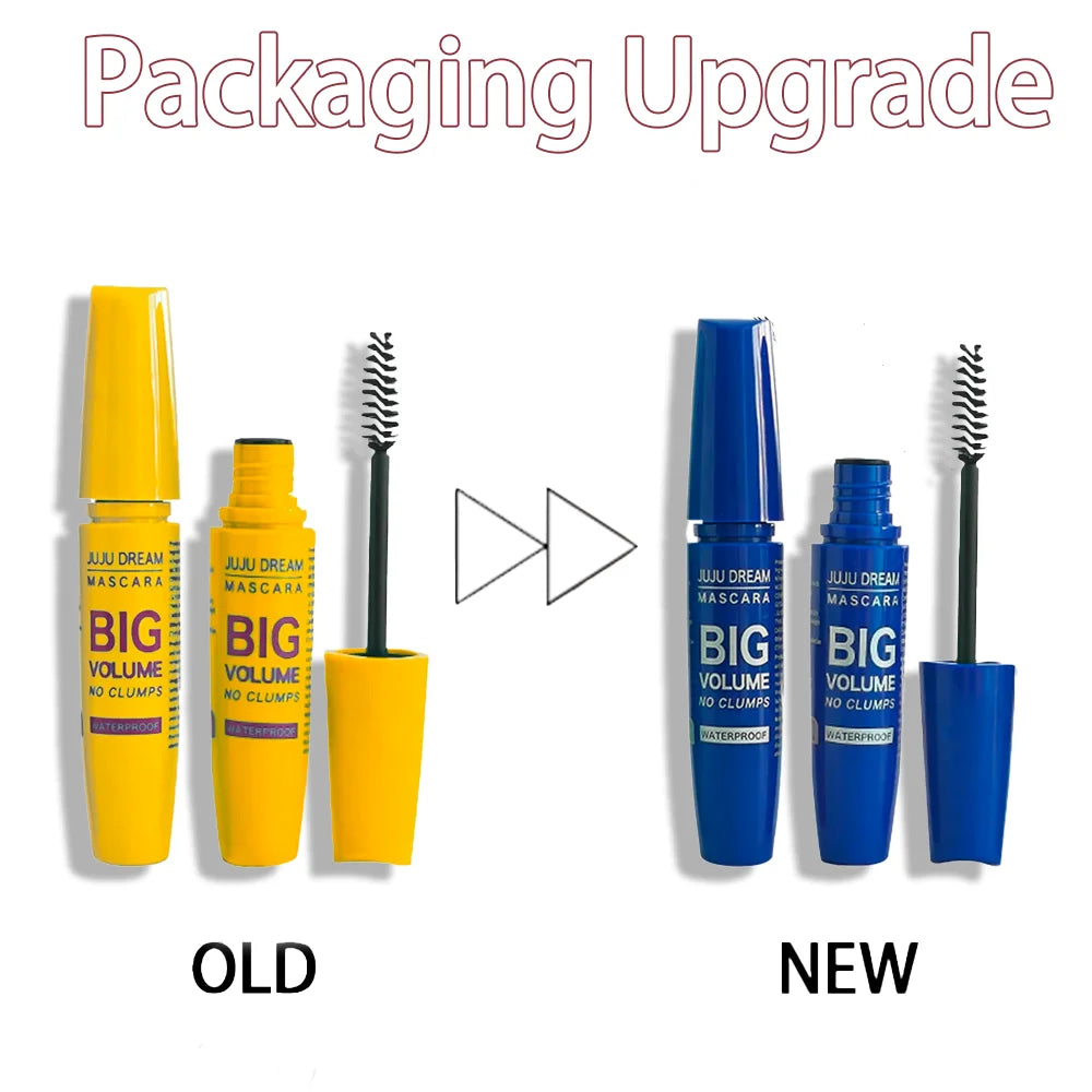 Mascara recourbant 4D – Allongeant, résistant à l'eau et à la transpiration, longue tenue, sans bavure, unisexe, doux, certifié
