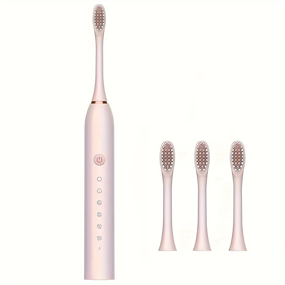 Brosse à dents électrique automatique à six vitesses, brosse à dents intelligente universelle à poils souples pour adultes et enfants, pour tous les âges