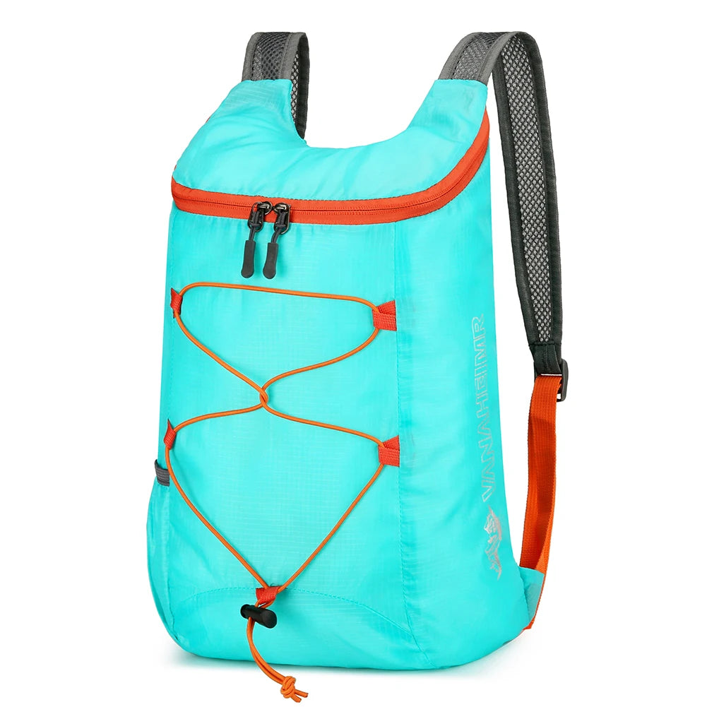 Sac à dos pliable Portable ultraléger, grande capacité, sac à dos de sport de Fitness en plein air, sac multifonctionnel coloré