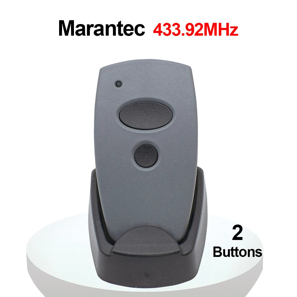 Marantec Digital 302 304 313 confort 220 250 252 433.92MHz télécommande de porte de Garage 433MHz émetteur de Code fixe