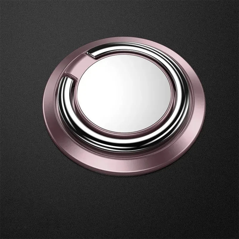 Support de bague de doigt, poignée rotative à 360 degrés pour téléphone portable et voiture, support magnétique pour arrière de téléphone, tampon autocollant universel