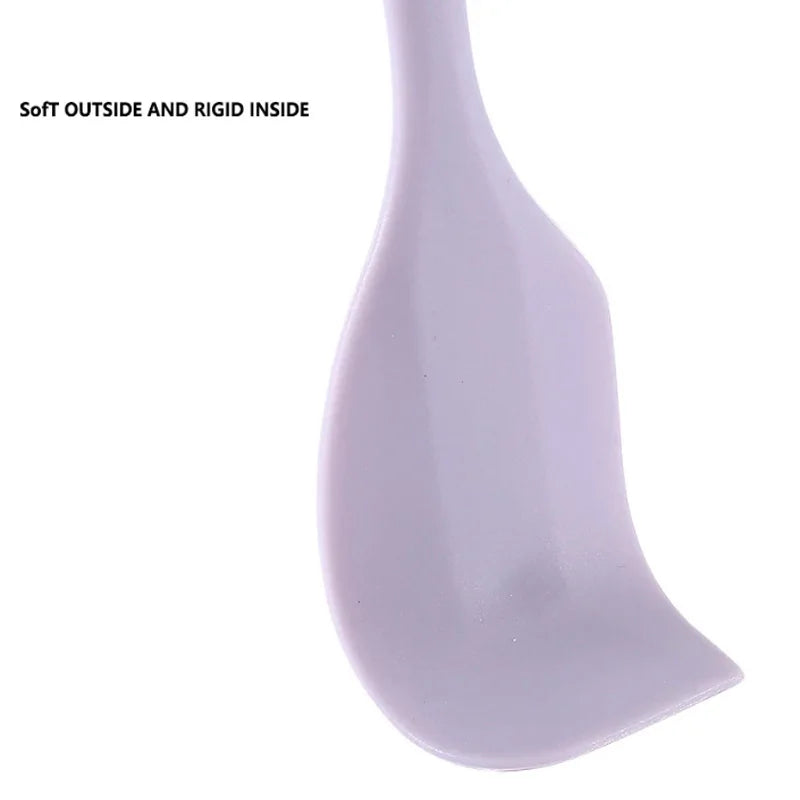 Spatule à crème en Silicone spatule à beurre antiadhésive outils de cuisson de cuisine résistants à la chaleur outils de cuisson de gâteaux bricolage
