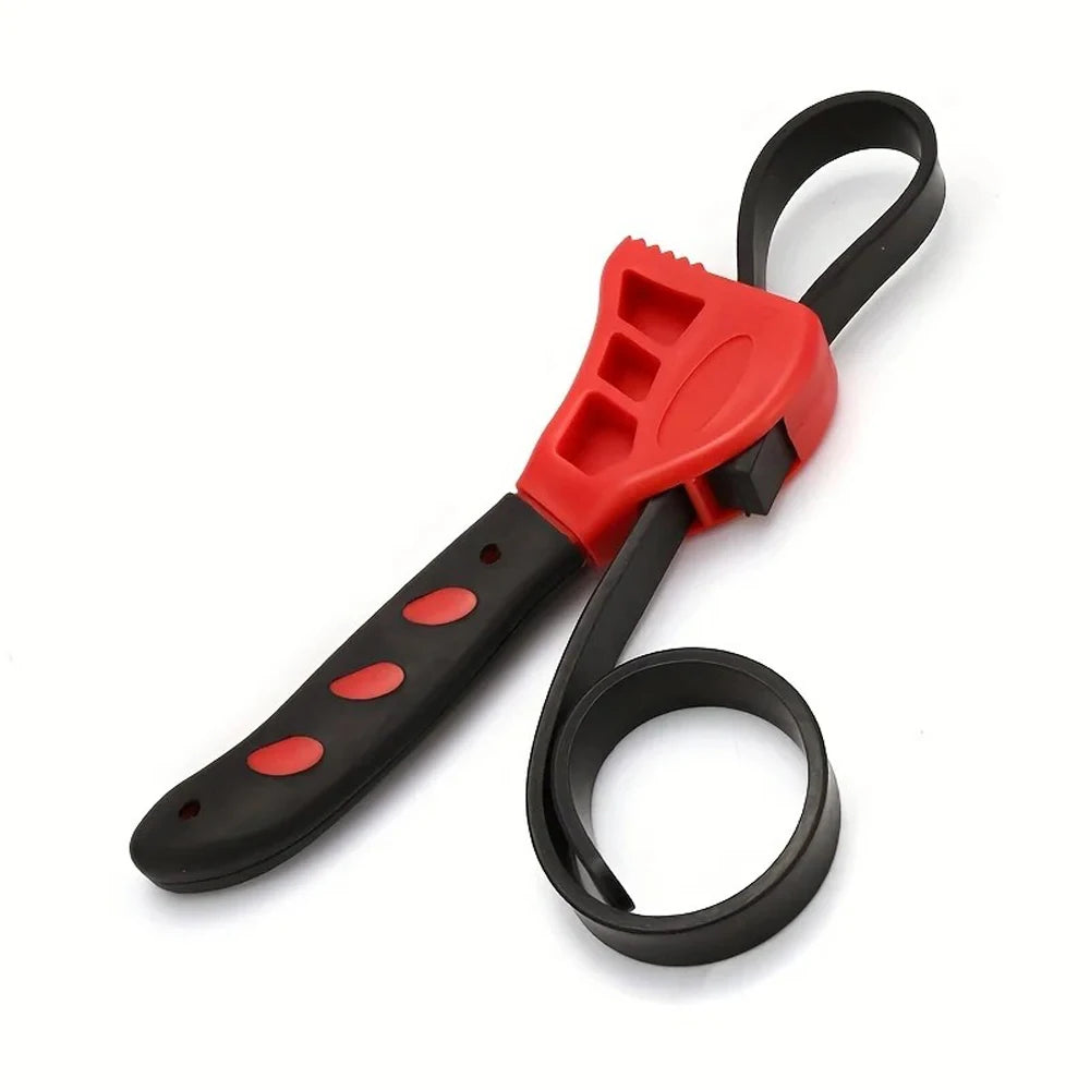 Clé à courroie de 6 pouces, extracteur de filtre à huile, clé à sangle, clé à chaîne, ouvre-sangle, outil de démontage réglable