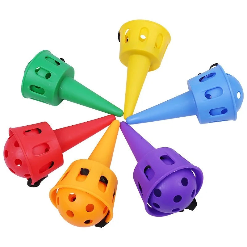 Jeu de lancer-rattraper pour l'intégration sensorielle, jouet d'extérieur, entraînement de la coordination œil-main des enfants
