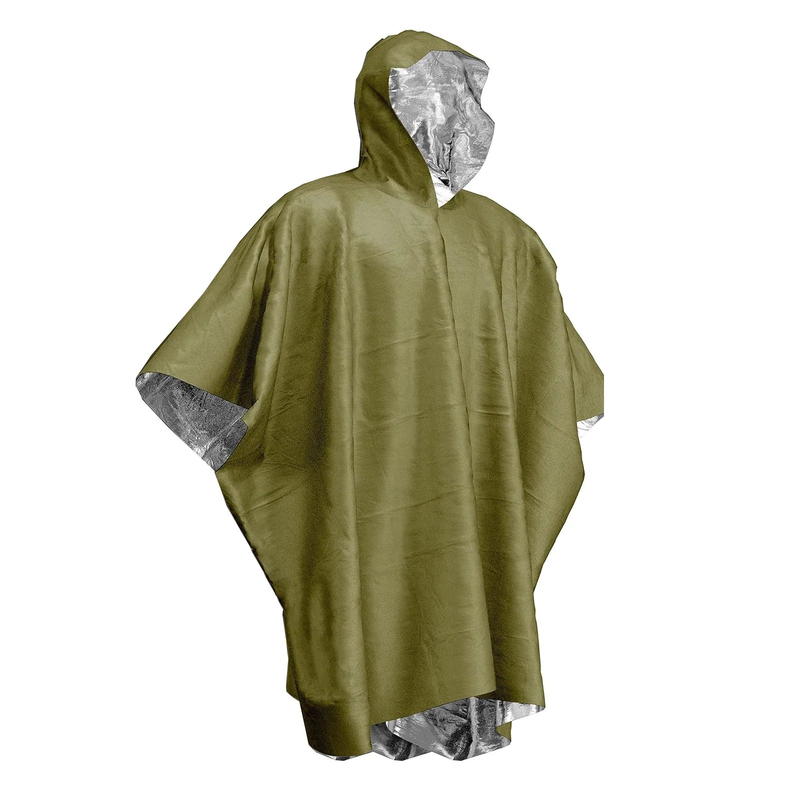 Poncho imperméable d'urgence, couverture imperméable, équipement de Camping de survie, isolation contre le froid, vêtements de pluie, équipement de Camping