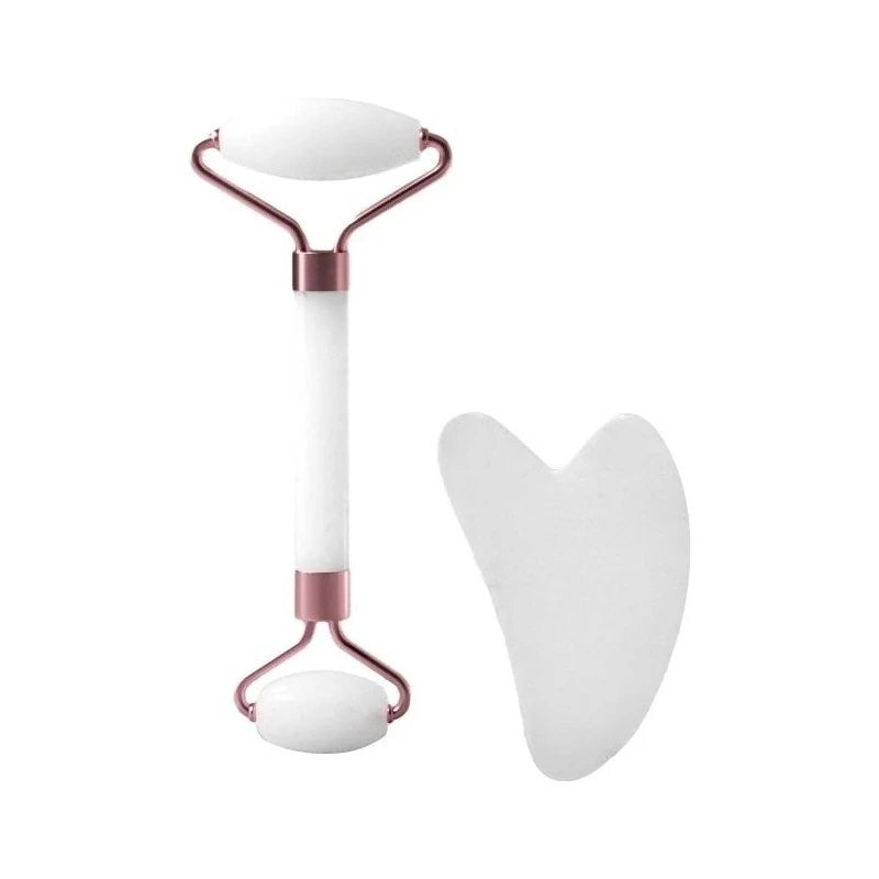 Rouleau pour le visage, le cou et les yeux, instrument de Massage du visage en résine, planche à gratter pour soins de santé, beauté musculaire, outils de soins de la peau