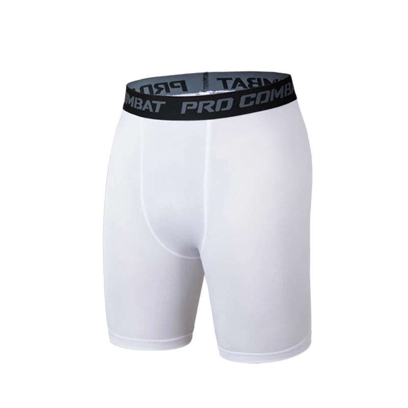 Pantalons de Compression pour hommes, collants, Leggings secs et frais, couche de base de sport, collants de course, Shorts actifs d'entraînement athlétique