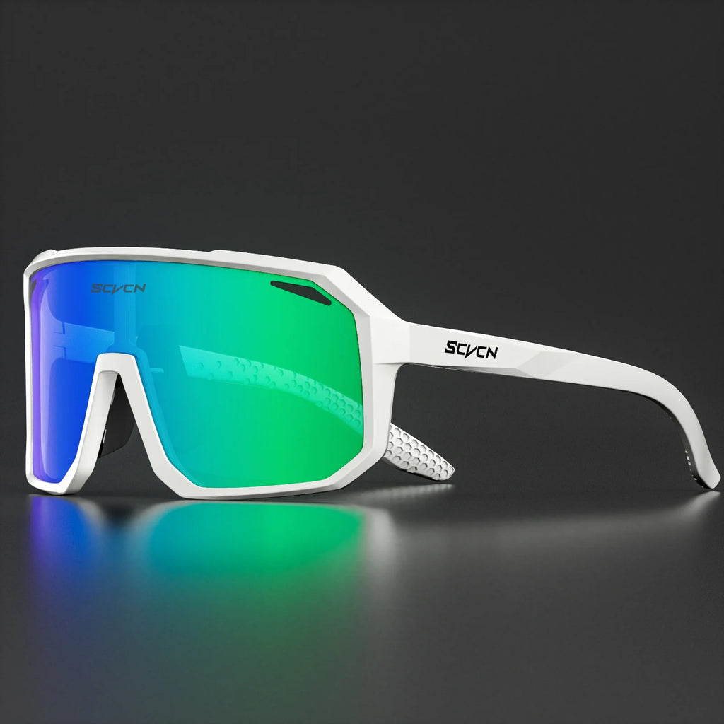 SCVCN nouvelles lunettes de cyclisme en plein air vélo lunettes de soleil hommes UV400 lunettes sport vtt lunettes équitation randonnée lunettes de soleil