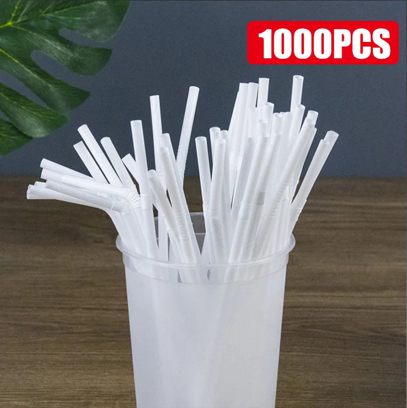50-1000 pièces paille multicolore boire des pailles d'art pour les fournitures de fête de mariage boisson cuisine Cocktail paille à boire
