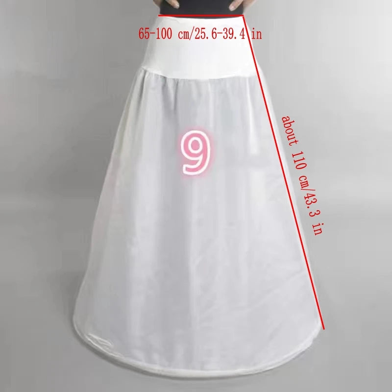 Jupon crinoline, jupon à cerceaux, jupon vintage pour robe de mariée, nombreux styles pour mariage