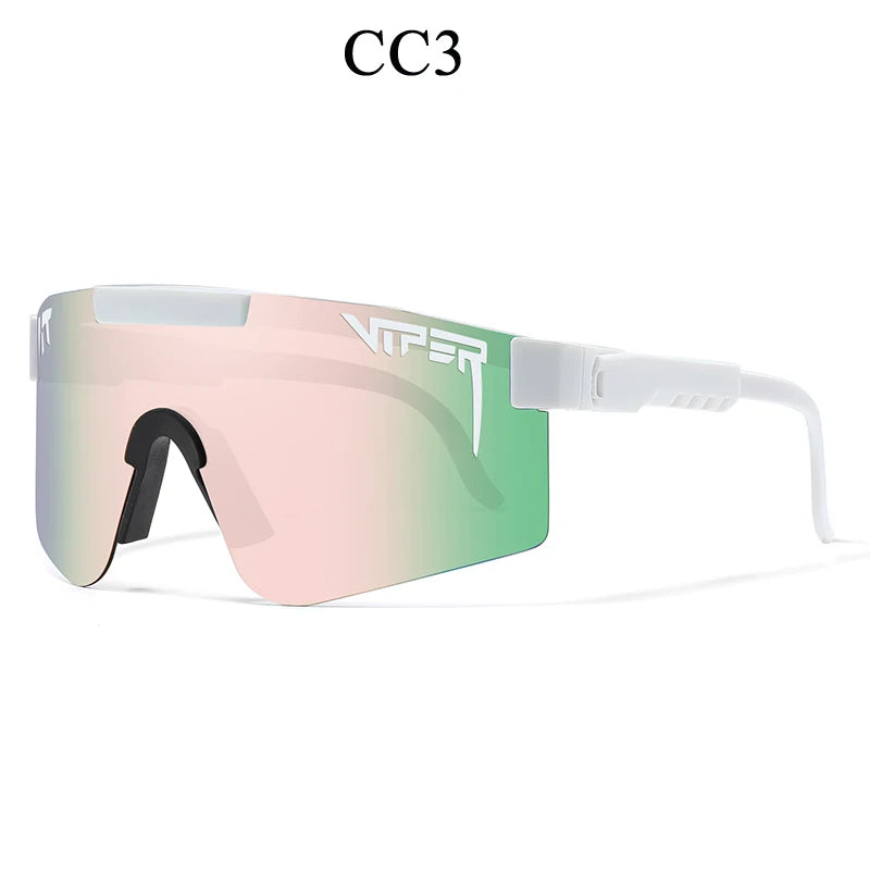 Lunettes de soleil Pit Viper pour adultes, idéales pour le cyclisme, la conduite et le sport en extérieur. Protection UV400. Lunettes de soleil tendance pour hommes et femmes