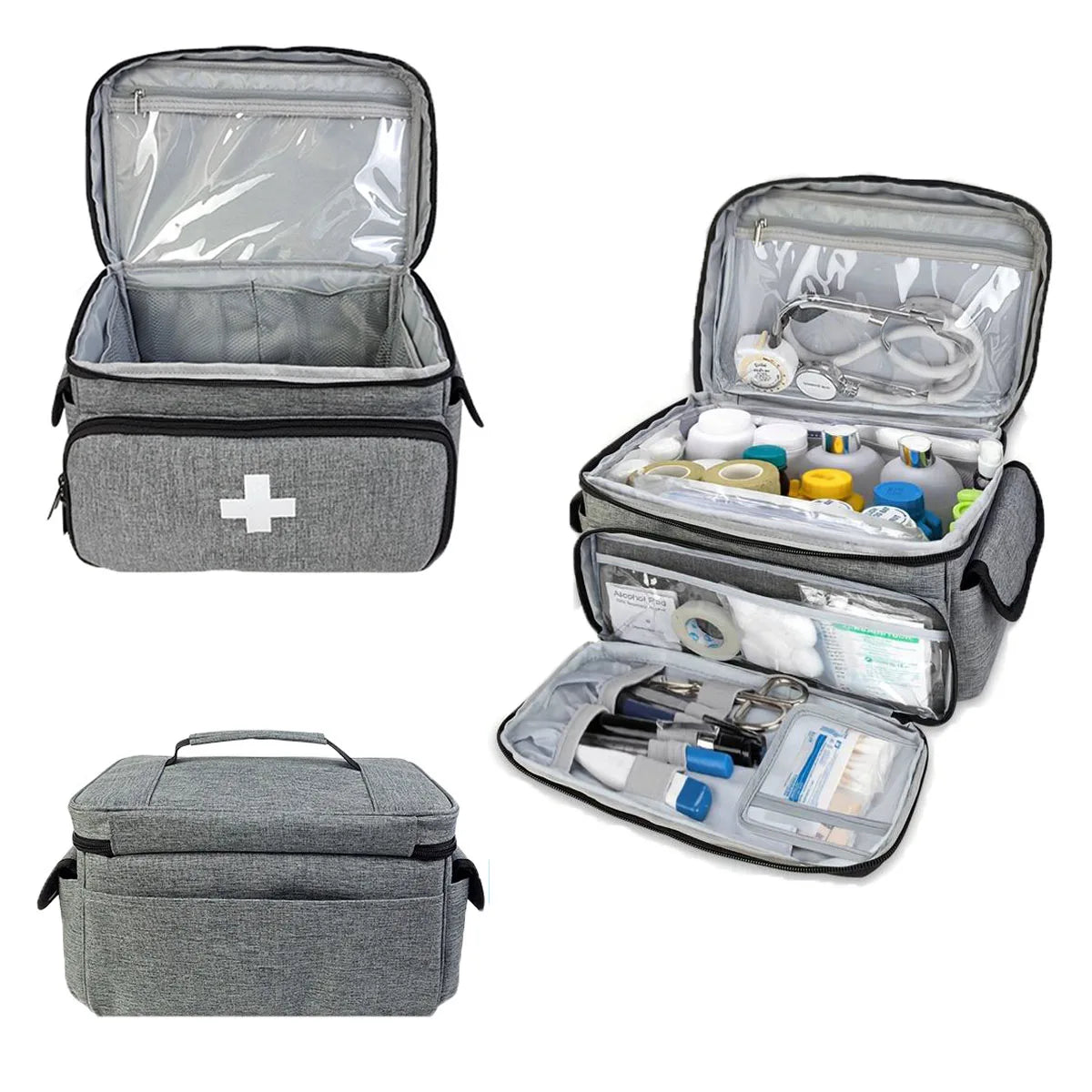 Trousse de premiers secours étanche - Trousse médicale d'urgence compacte pour la maison, les voyages, le camping et la voiture