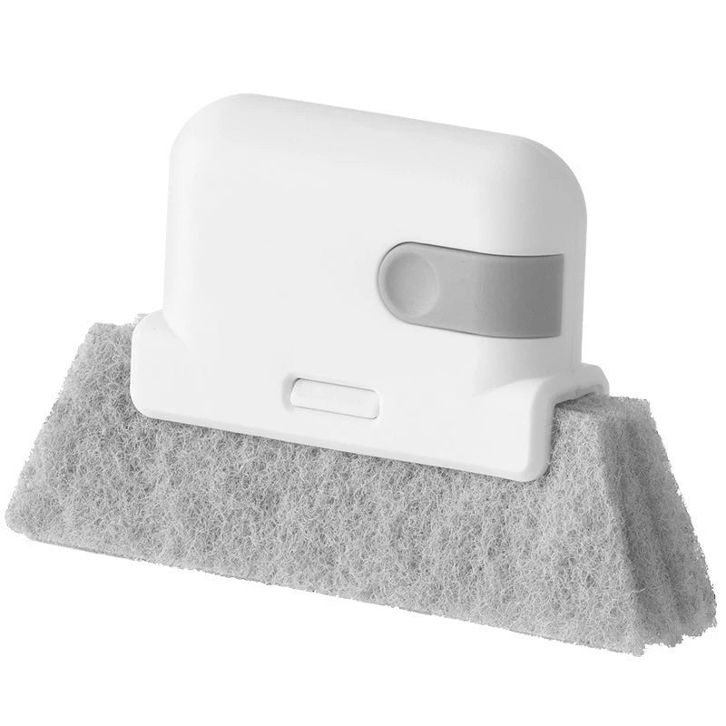 Brosse de nettoyage de fente de fenêtre amovible 2 en 1, rainure de porte et de fenêtre, fente de fenêtre en verre, brosse à angle mort, couture de rebord de fenêtre