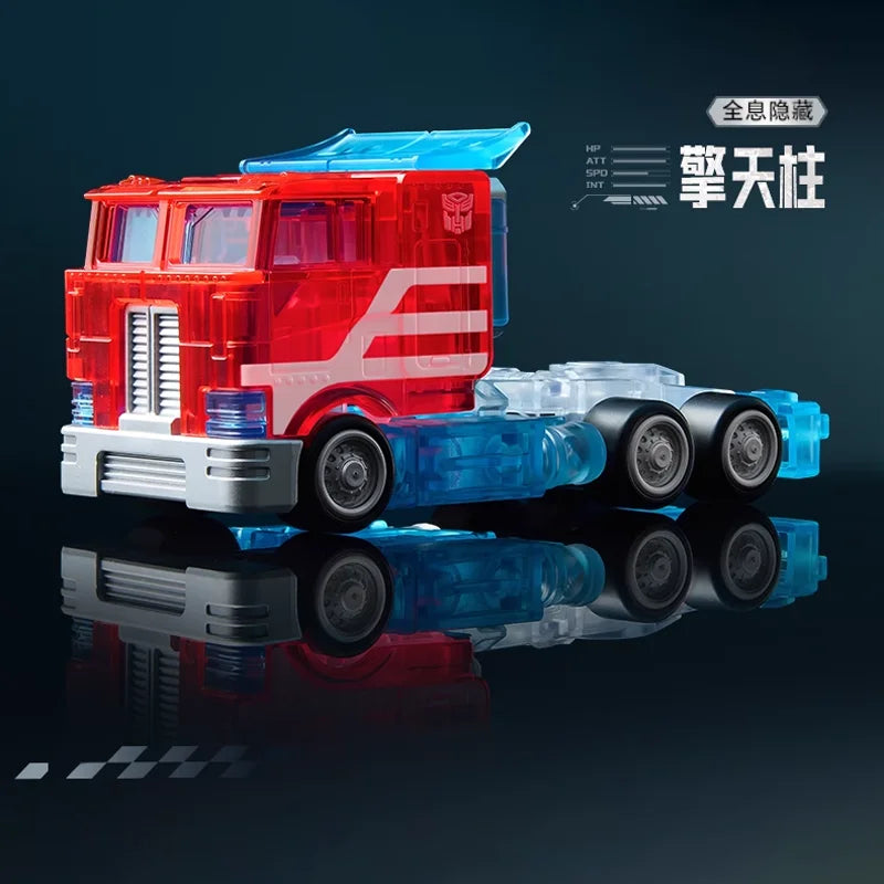 Original Blokees Wheels Transformers Car C01 Car Leader Figure Blind Box Autobot Anime Peripheral Collection Toys Kids Gift