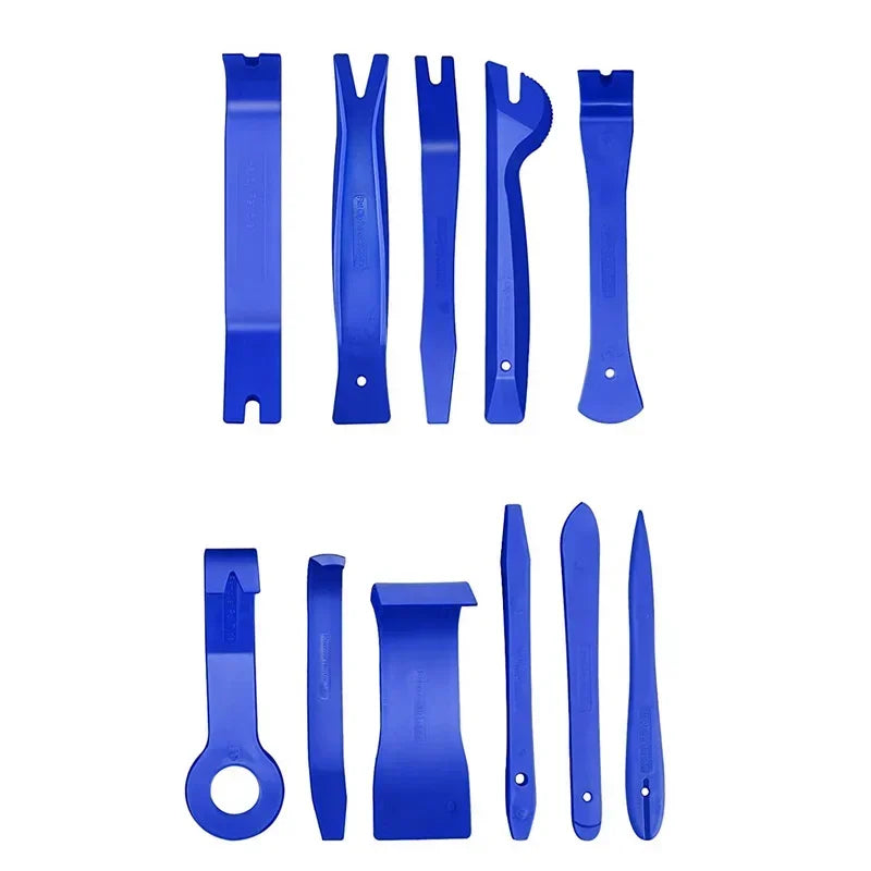 Kit d'outils de dépose de garniture intérieure de voiture, ensemble d'extracteurs de Clips en plastique pour le démontage des panneaux de bricolage