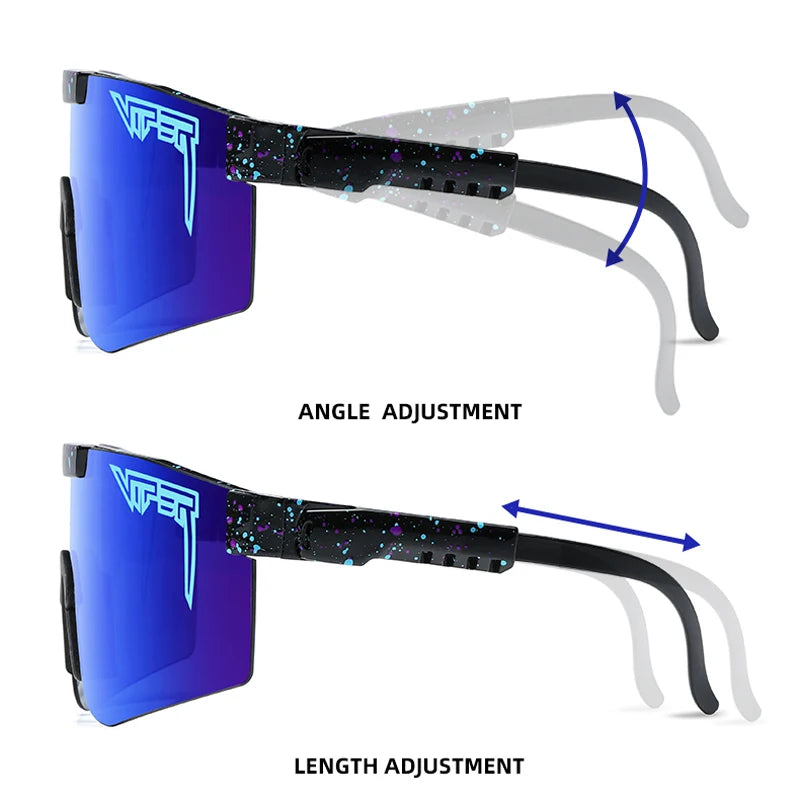 Lunettes de soleil Pit Viper pour adultes, pour hommes et femmes, pour la conduite, le Sport, UV400, Cycle, mode Baseball