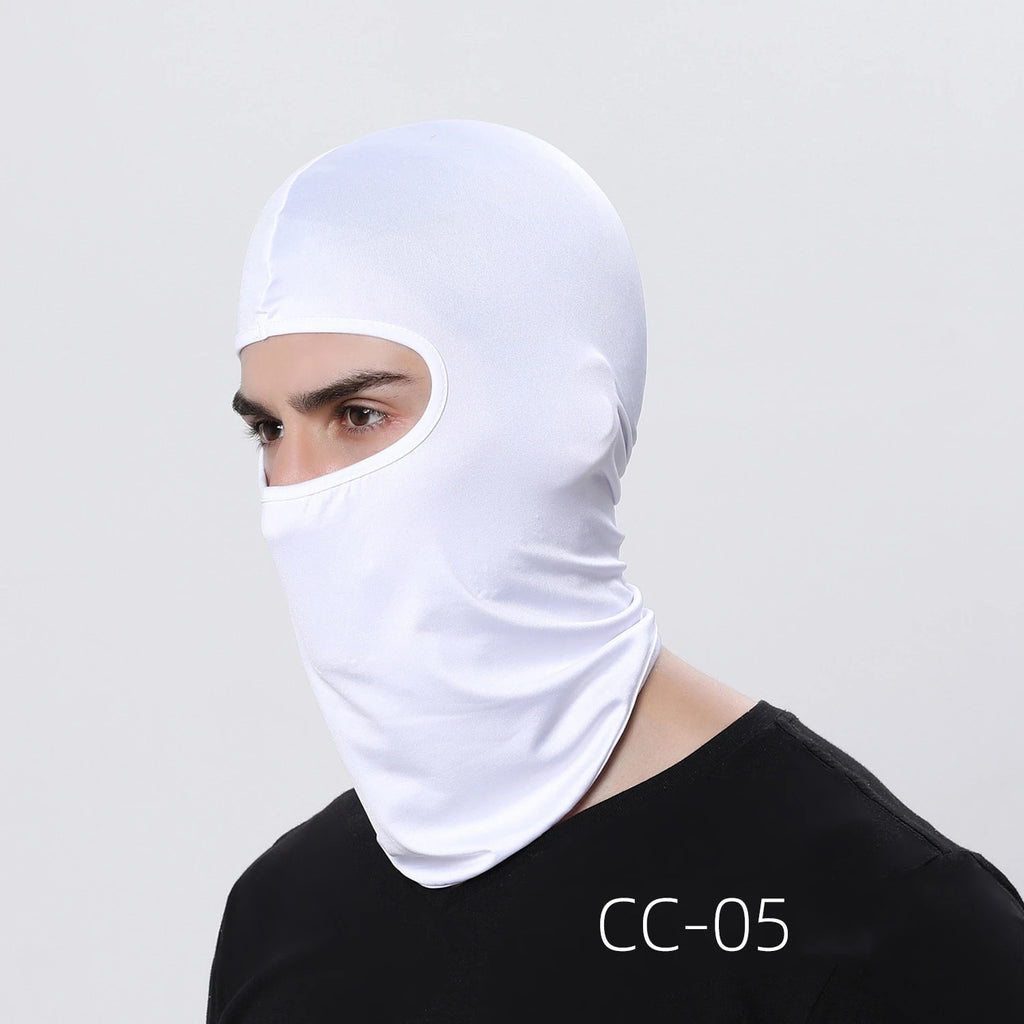 Musion Motorcycle Balaclava Sun Protection Full Face Mask Breathable Mesh Airsoft Mask Balaclava Bicycle Cycling Head Cover Unde