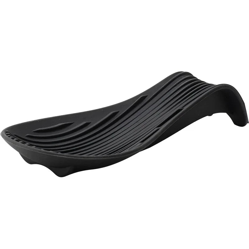 1/4 pièces Porte-cuillères isolé en silicone résistant à la chaleur, set de table, porte-cuillères, étagère à couverts, ustensiles de cuisine