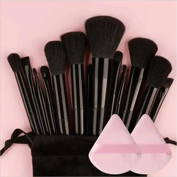 Ensemble de pinceaux de maquillage professionnels, doux et moelleux, pour fond de teint, poudre, fard à paupières, mélange Kabuki, outil de beauté