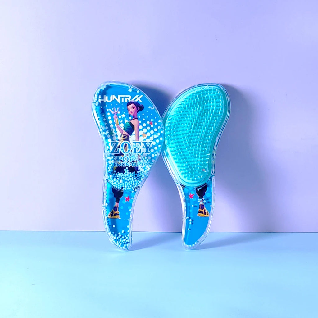 Nouveau peigne à coussin d'air Kpop Demon Hunters, article mignon pour la maison, peigne de massage kawaii, cadeau mignon pour femme, cadeau de Noël mignon et tendance
