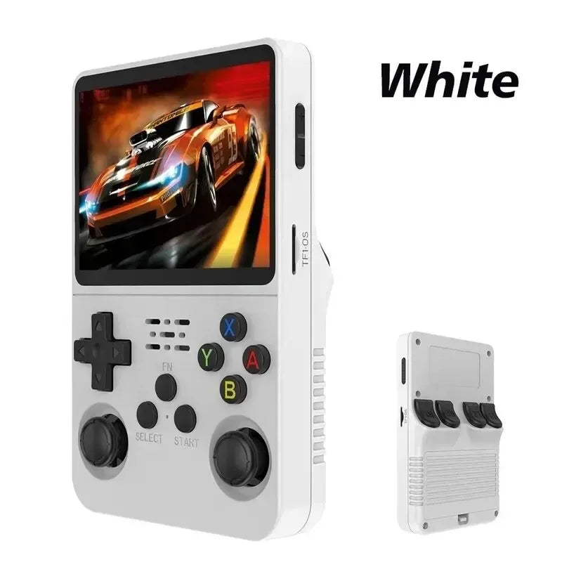 Console de jeu vidéo portable rétro R36S, système Linux, écran IPS de 3,5 pouces, lecteur portable, jeux de 64 Go, plusieurs couleurs sont disponibles