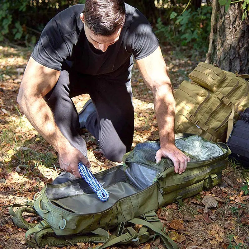 50L sac à dos tactique hommes voyage grande capacité sacs à dos hommes imperméable Sports de plein air sacs multifonctionnels