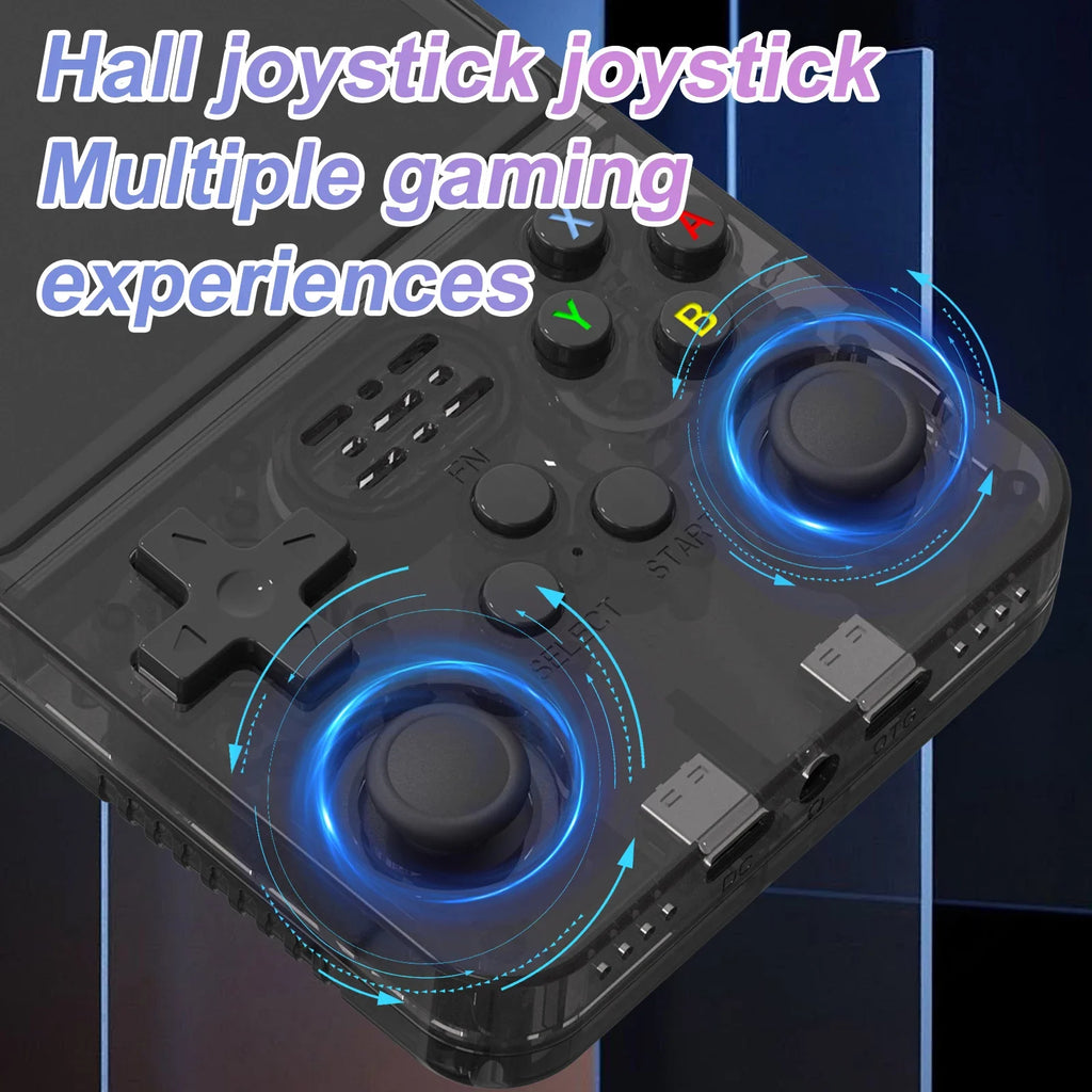 Console de jeu vidéo portable rétro R36S, système Linux, écran IPS de 3,5 pouces, lecteur portable, jeux de 64 Go, plusieurs couleurs sont disponibles