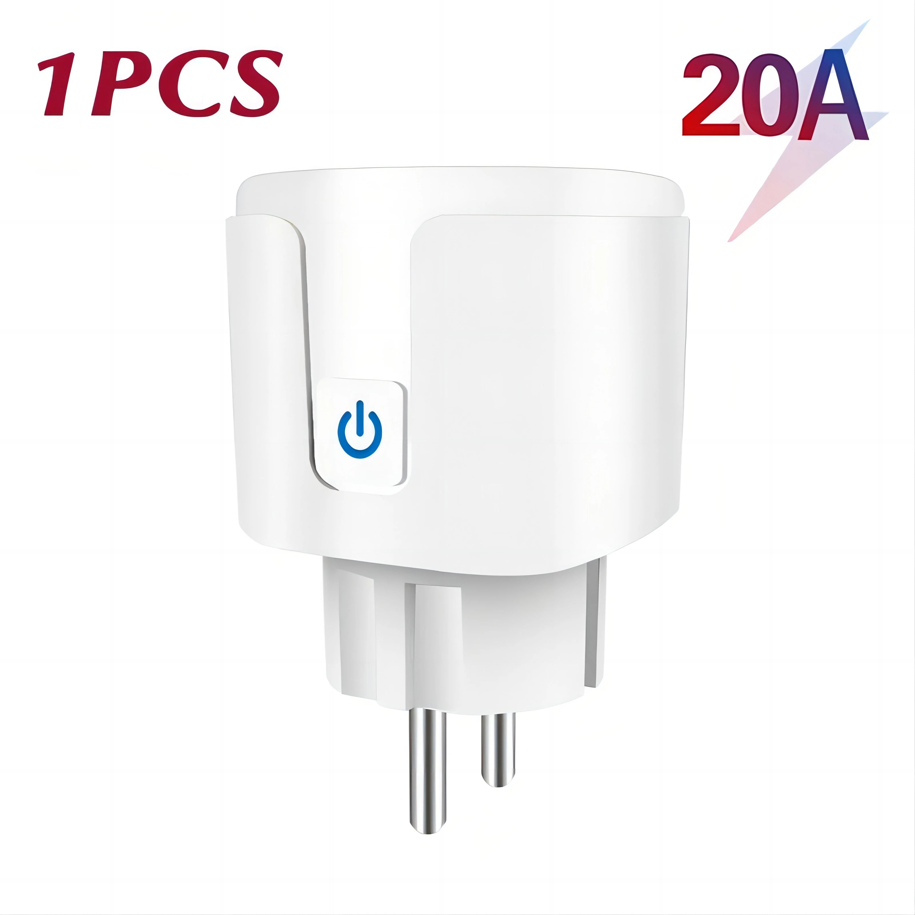 Prise intelligente TUYA WiFi ou Zigbee3.0, ue 16/20A, avec moniteur de puissance, fonction de synchronisation, commande vocale, fonctionne avec Alexa Google Home