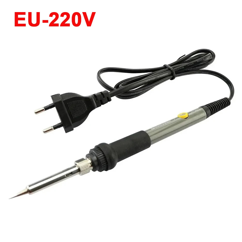 Fer à souder électrique à température réglable 60 W, outils de soudage et de réparation pour crayons