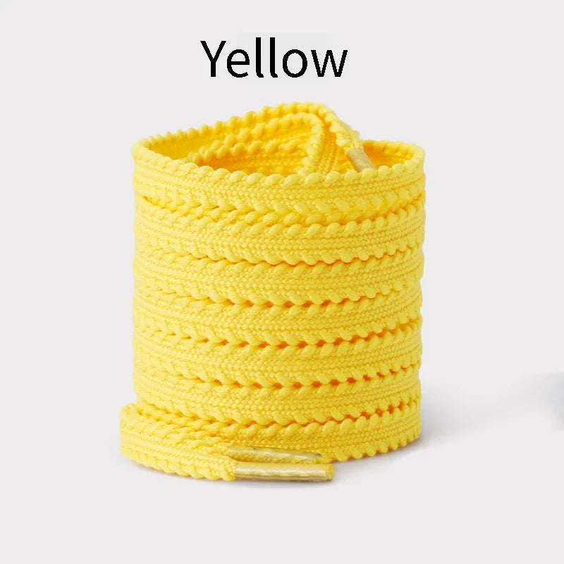 1 paire de lacets élastiques plats pour chaussures, baskets et tennis, longueur 120/140/160 cm. Accessoires pour chaussures