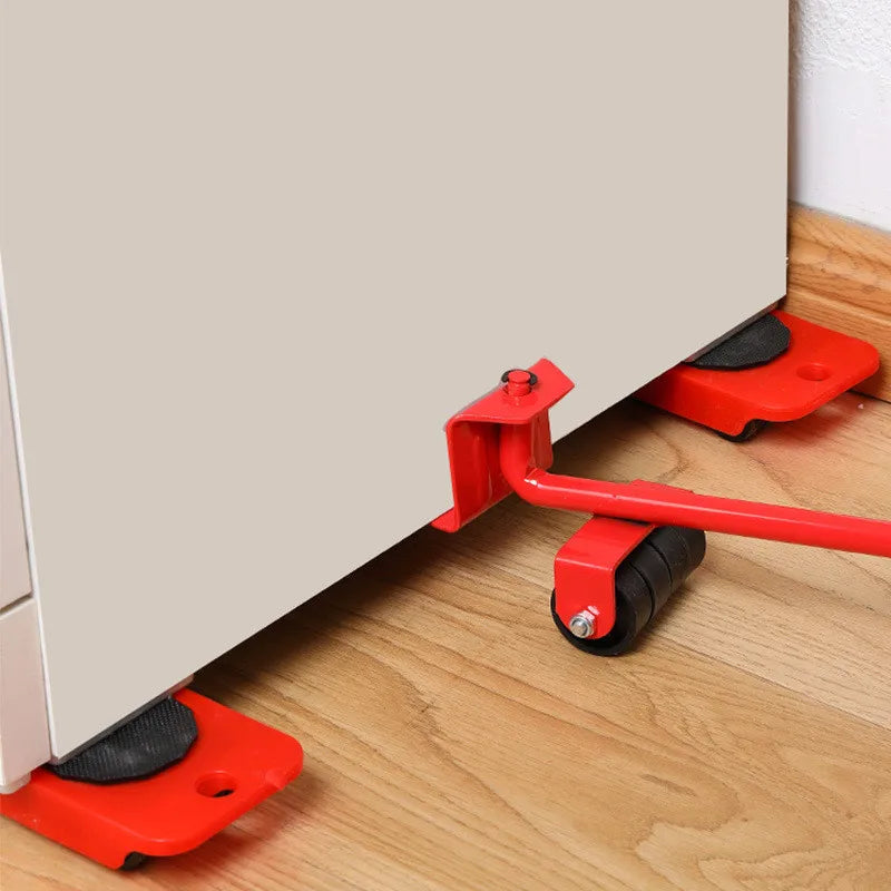 Kit de déménagement de meubles avec roulettes, outils de levage et de transport, barre de déplacement, appareil pour déplacer des objets lourds, outil manuel