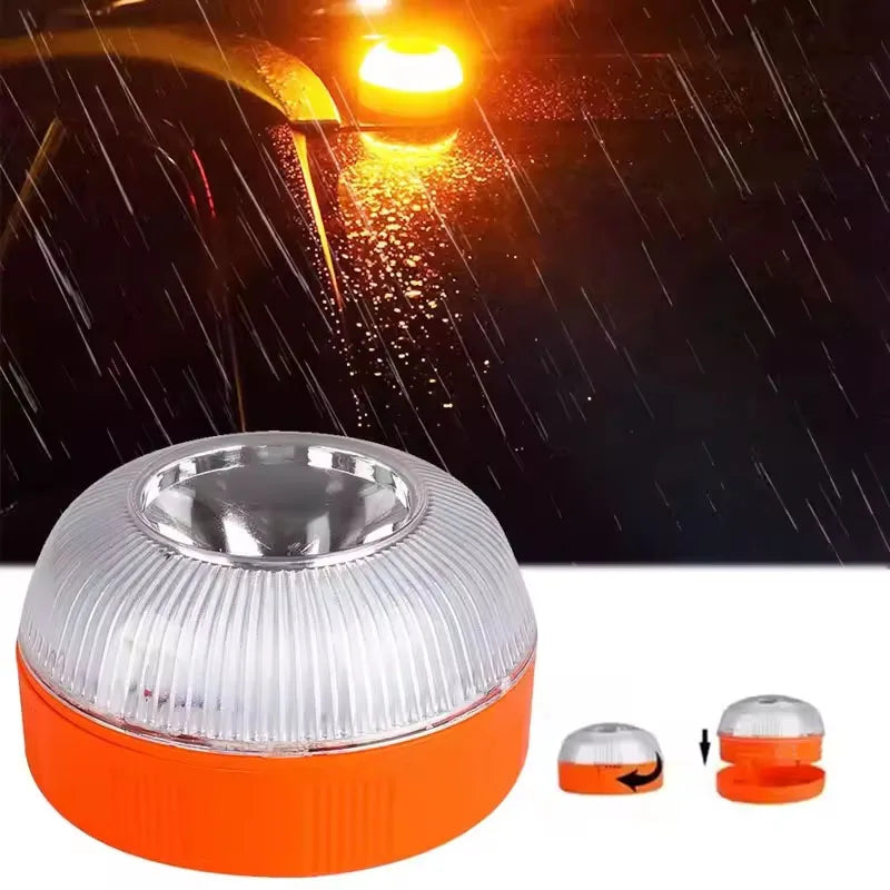 Lumière stroboscopique Led d'avertissement de voiture, lumière d'urgence Portable à Induction magnétique, lumière d'accident de route, accessoire de sécurité, lumière clignotante
