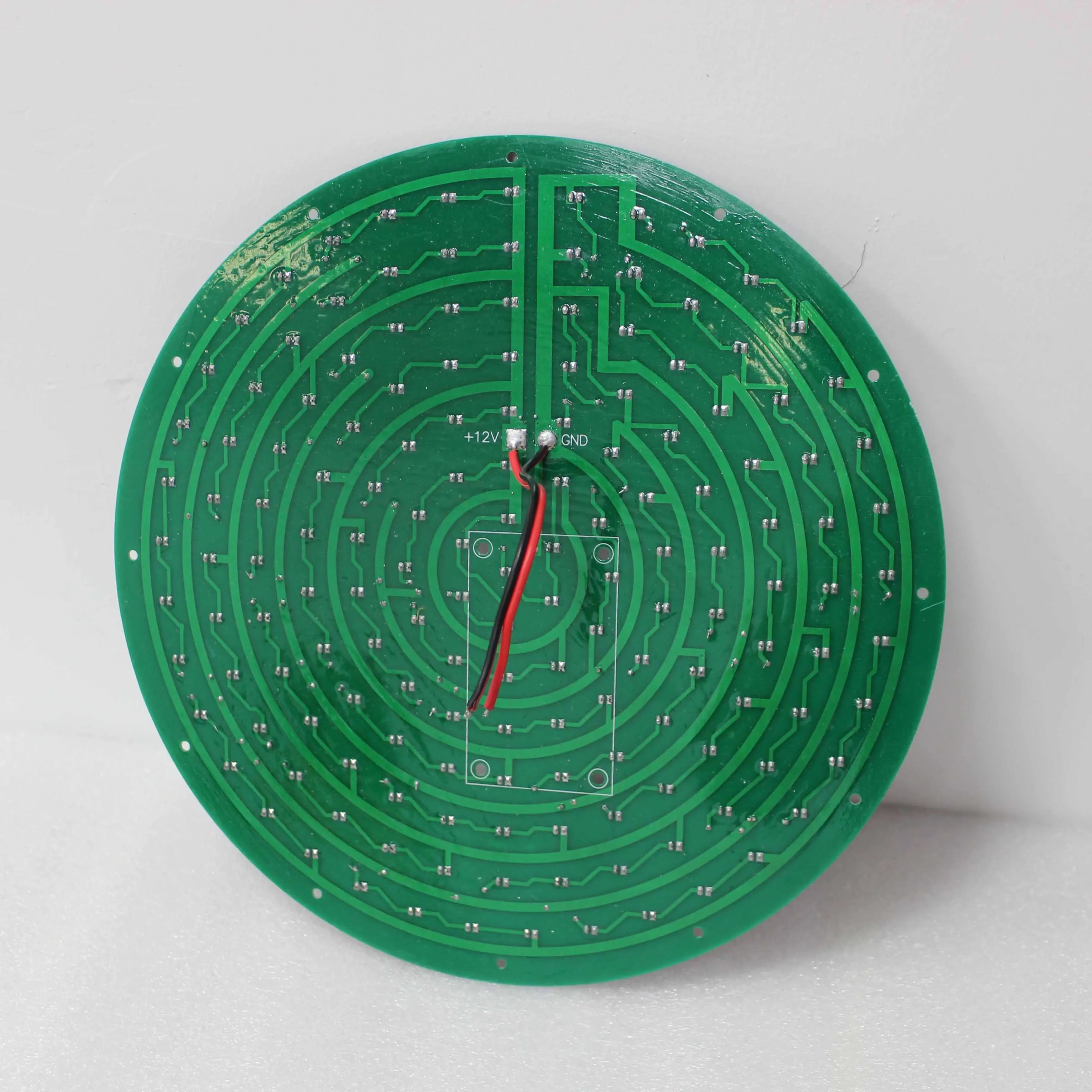 Feu de signalisation rouge de remplacement DC12V haute luminosité, boule pleine de 300 mm de diamètre pour la sécurité routière