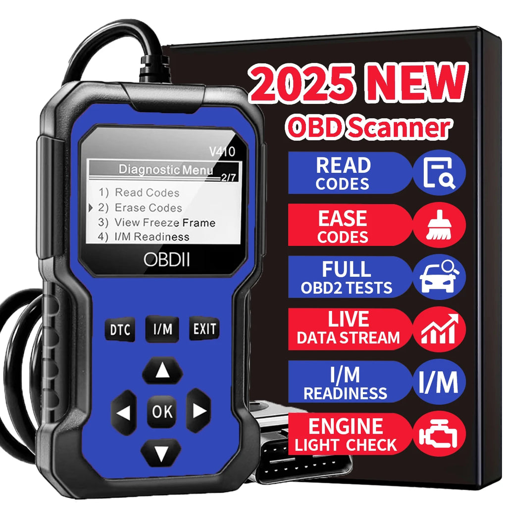 Scanner de voiture Obd2, outil de Diagnostic, lecteur de Code de défaut du moteur, lecteur de Code, peut diagnostiquer tous les Obd Ii en 1996, accord de voiture Sca
