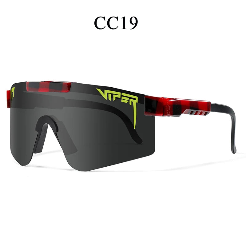 Sport de plein air adulte Pit Viper lunettes de soleil hommes mâle femme conduite lunettes UV400 Cycle lunettes de soleil femmes mode Baseball nuances