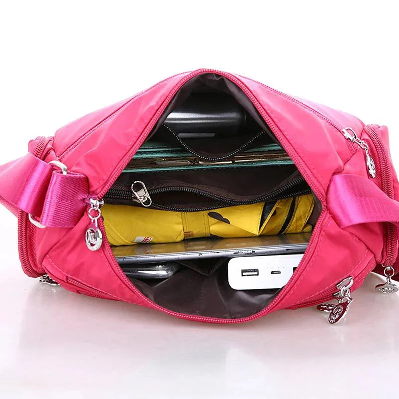 Sac à bandoulière décontracté de grande capacité pour femmes, sac à bandoulière étanche multifonctionnel, sac à main de shopping