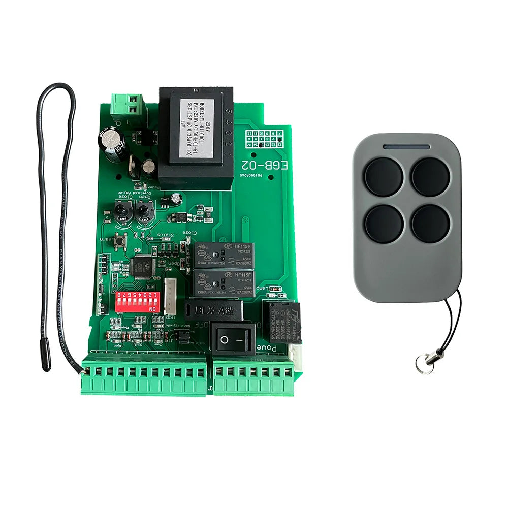 Ouvre-porte coulissante AC220V /AC230V, Circuit imprimé universel sensible, moteur de porte coulissante, carte de commande électronique principale