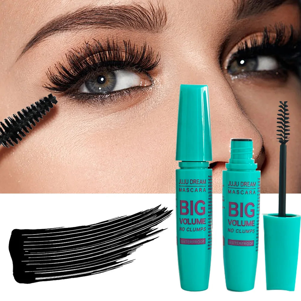 Mascara recourbant 4D – Allongeant, résistant à l'eau et à la transpiration, longue tenue, sans bavure, unisexe, doux, certifié