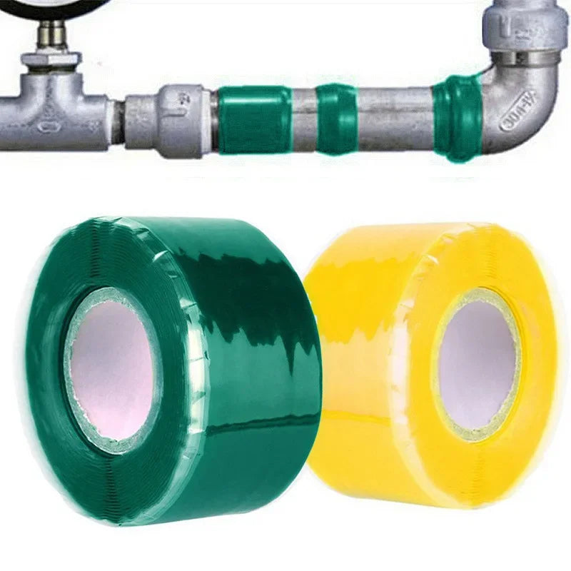 Rubans adhésifs isolants en silicone ultra-résistants, étanches et performants pour réparer les fuites
